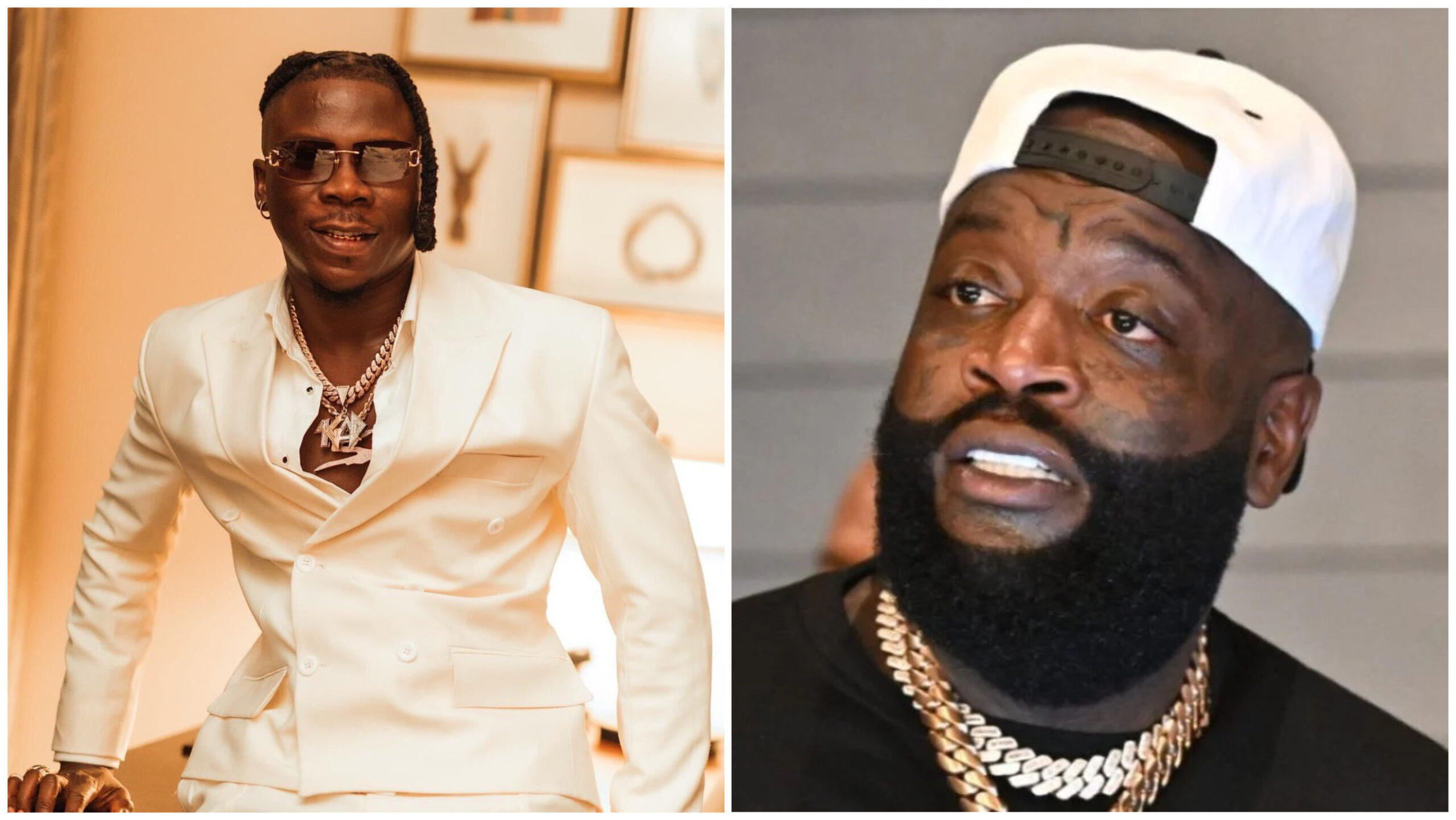 American rapper Rick Ross to link Stonebwoy to Rihanna for collaboration this week