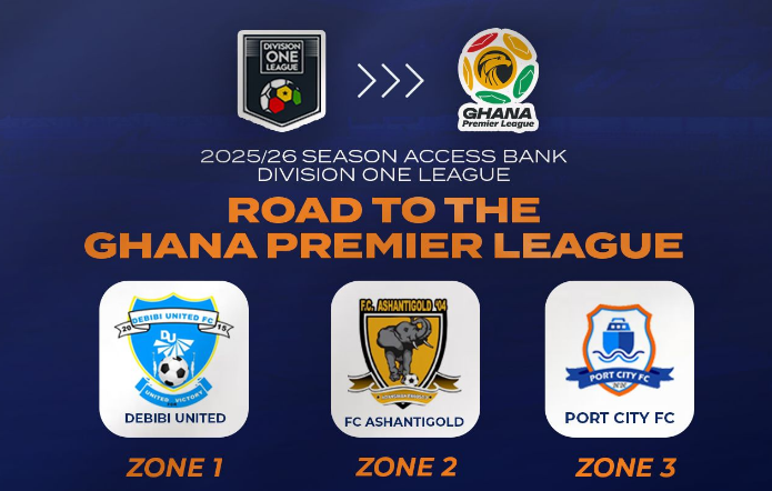 Ghana Premier League 3 debutant clubs secure qualification for the 2026-27 season