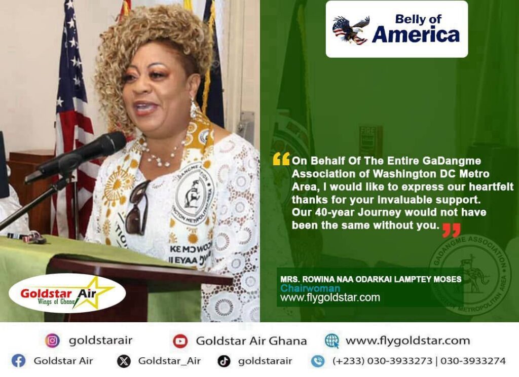 40th Anniversary Celebration of the GaDangme Association of Washington DC Metropolitan Area; Thanks to Our Partners and Supporters