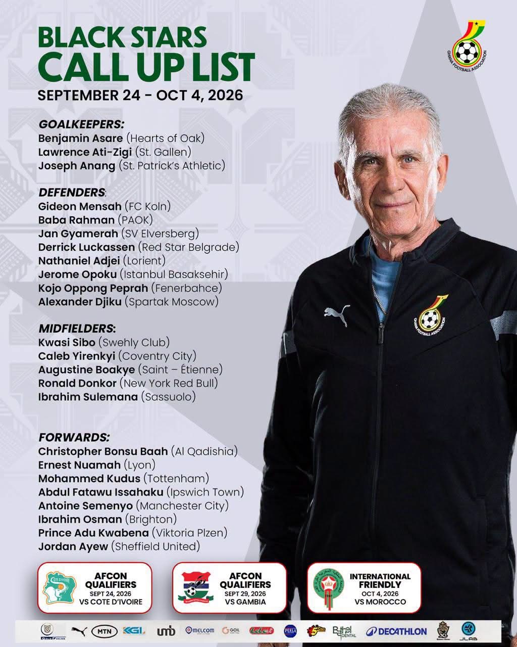 Carlos Queiroz names 24-man squad for AFCON Qualifiers and Morocco friendly 1 IMG 5999