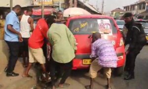 Taxi driver 27, runs over police officer at Agona Swedru