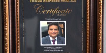 B5 Plus is Executive Chairman, Mukesh V. Thakwani, honoured with the prestigious Lifetime Achievement in Industrial Entrepreneurship Award 1 a753fa45 54c9 4145 9474 aebdb20fe3d8